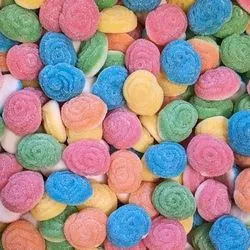 Non Halal JAKE Fleurs Flower Power sucrées en sac de 1 kg